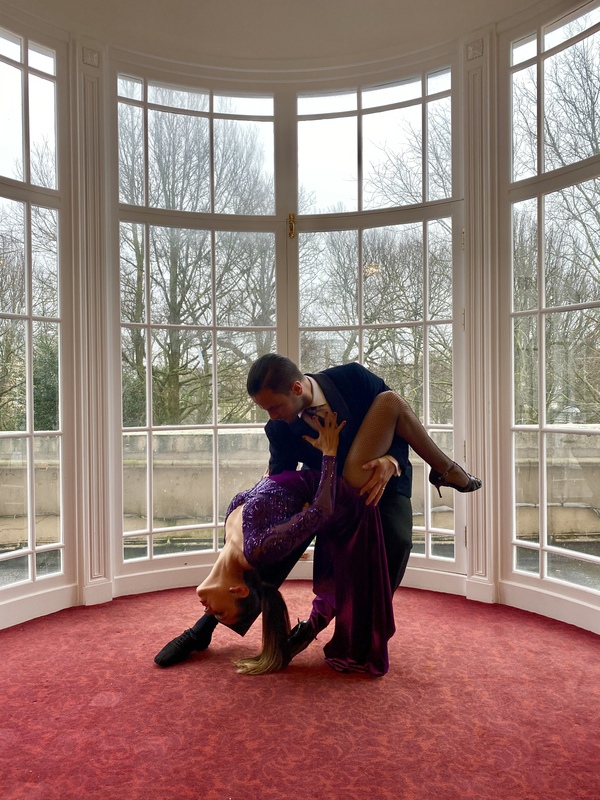 Photo Flash: Ezequiel Lopez and Camila Alegre Give a Preview of TANGO FIRE Ahead of UK Tour 