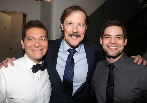 Michael Feinstein, John Bolton and Jeremy Jordan  Photo