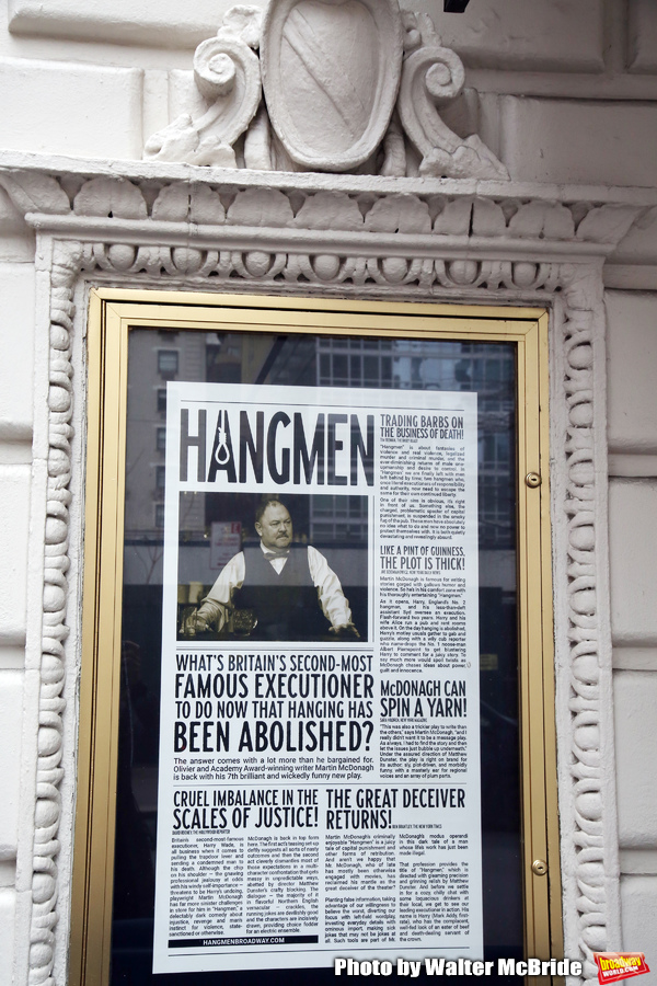 Martin McDonagh's Olivier Award-winning “Hangmen” at the Golden Theatre  Photo