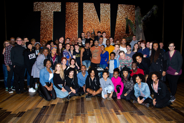 Photo Coverage: TINA Cast Celebrates 100 Performances on Broadway!  Image