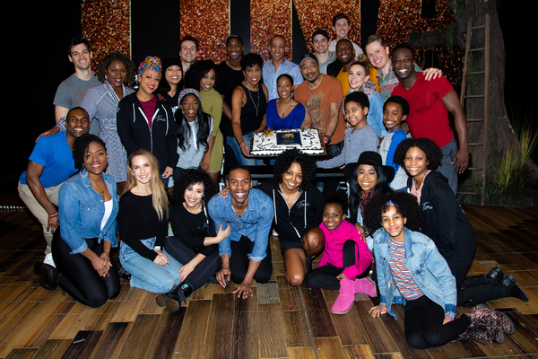 Photo Coverage: TINA Cast Celebrates 100 Performances on Broadway!  Image