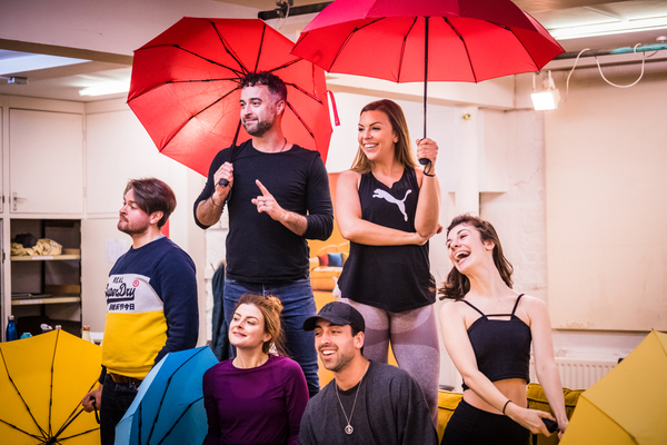 Photo Flash: First Look at Rehearsals for the New UK Tour of FRIENDSICAL  Image