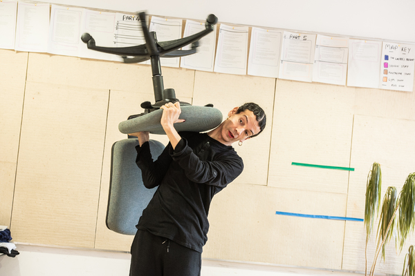 Photo Flash: Rehearsal Photos for the Gate Theatre's TRAINERS Image