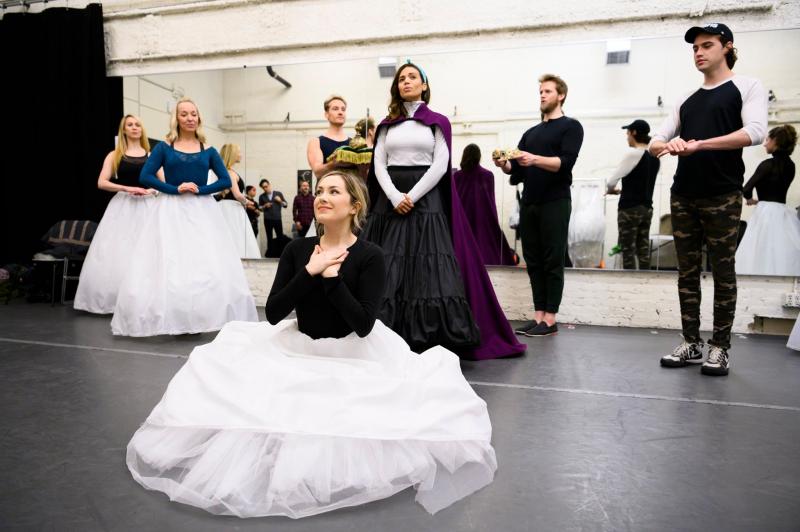 Photo Flash: Ciara Renée, McKenzie Kurtz, and Ryan McCartan Rehearse for FROZEN! Image