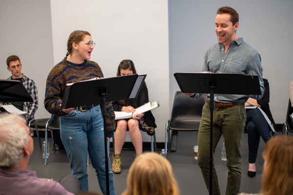 Photo Flash: Inside Industry Reading Of THREETIMESFAST Starring Ashley Pérez Flanagan, Adam Halpin and More Image