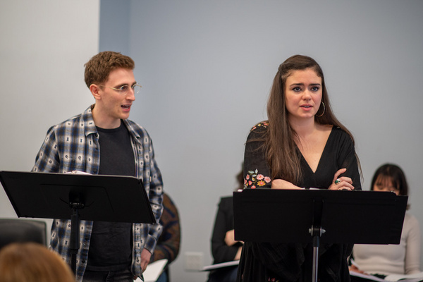 Photo Flash: Inside Industry Reading Of THREETIMESFAST Starring Ashley Pérez Flanagan, Adam Halpin and More Image