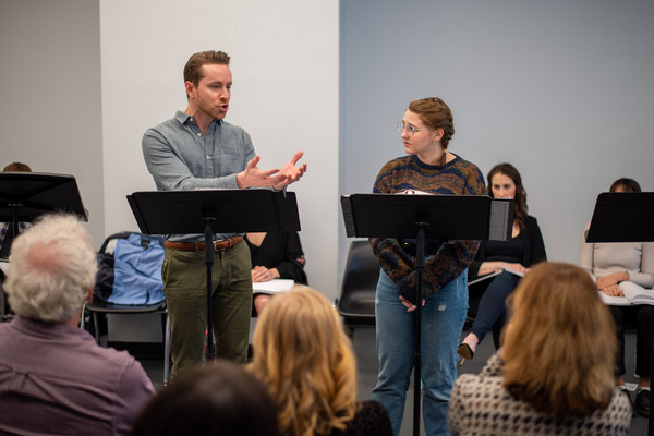 Photo Flash: Inside Industry Reading Of THREETIMESFAST Starring Ashley Pérez Flanagan, Adam Halpin and More Image