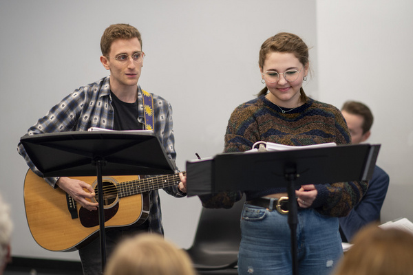 Photo Flash: Inside Industry Reading Of THREETIMESFAST Starring Ashley Pérez Flanagan, Adam Halpin and More Image