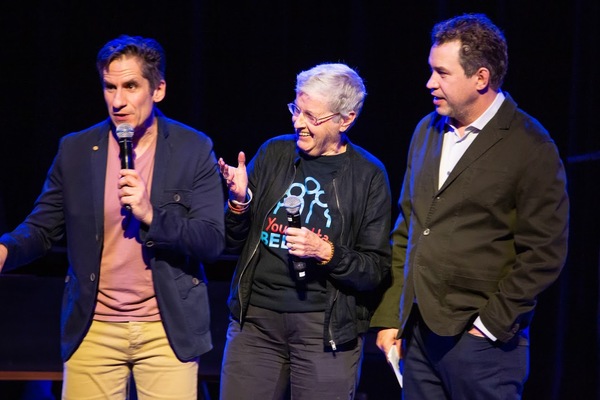 Seth Rudetsky, Mary Keane, James Wesley Photo