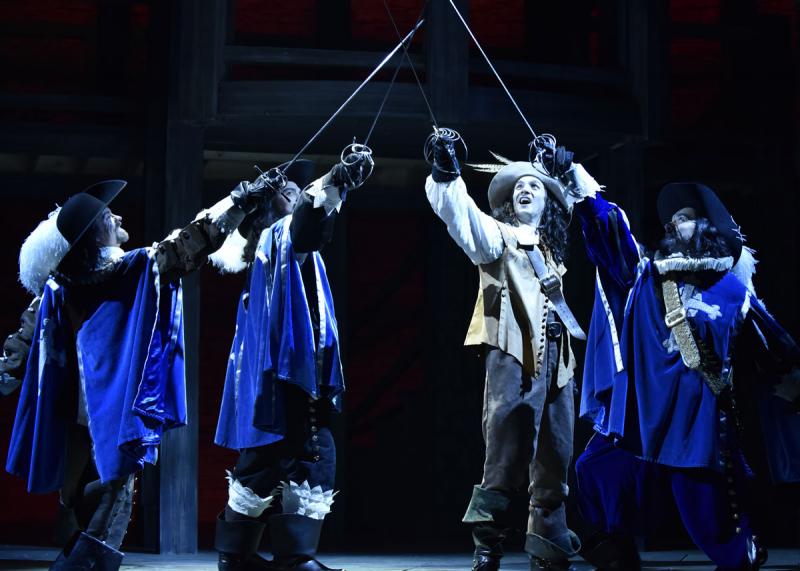 Review: Orlando Shakes Draws Swords and Laughs with THE THREE MUSKETEERS 