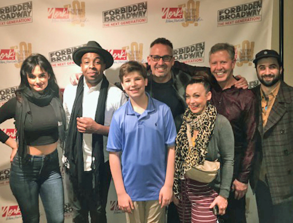 Photo Flash: Ben Cameron Visits FORBIDDEN BROADWAY Image