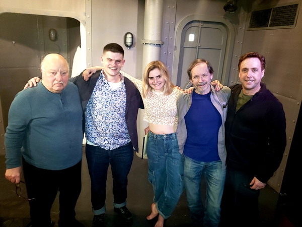 Photo Flash: Playwright William Mastrosimone Attends First Preview of RULES OF DESIRE Image