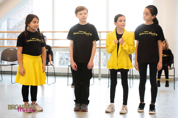 Photo Flash: THE ADDAMS FAMILY Haunts Broadway Workshop Image