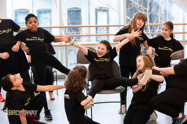 Photo Flash: THE ADDAMS FAMILY Haunts Broadway Workshop Image