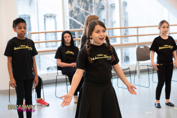 Photo Flash: THE ADDAMS FAMILY Haunts Broadway Workshop Image