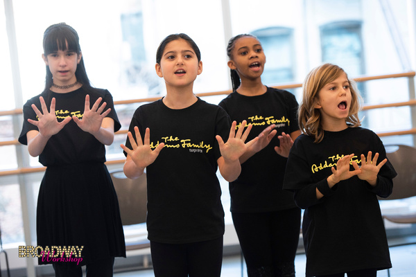 Photo Flash: THE ADDAMS FAMILY Haunts Broadway Workshop 