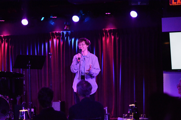 Keira McGill at Thomas March''s Poetry/Cabaret: Smitten! Feb 8 at The Green Room 42.  Photo
