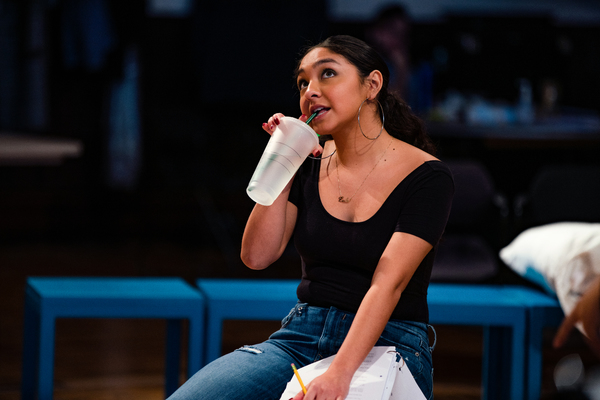Photo Flash: Get a Sneak Peek Inside Rehearsals for I AM NOT YOUR PERFECT MEXICAN DAUGHTER 