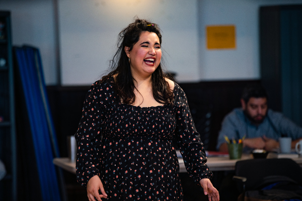 Photo Flash: Get a Sneak Peek Inside Rehearsals for I AM NOT YOUR PERFECT MEXICAN DAUGHTER Image