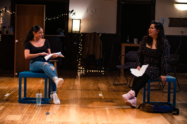 Photo Flash: Get a Sneak Peek Inside Rehearsals for I AM NOT YOUR PERFECT MEXICAN DAUGHTER Image