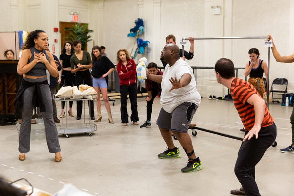 Photo Flash: In Rehearsals for Encores! MACK & MABEL Image