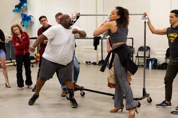 Photo Flash: In Rehearsals for Encores! MACK & MABEL Image