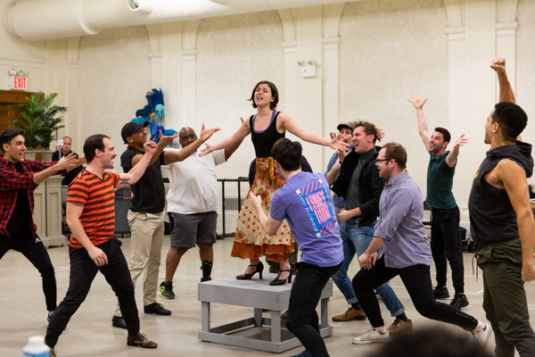 Photo Flash: In Rehearsals for Encores! MACK & MABEL Image