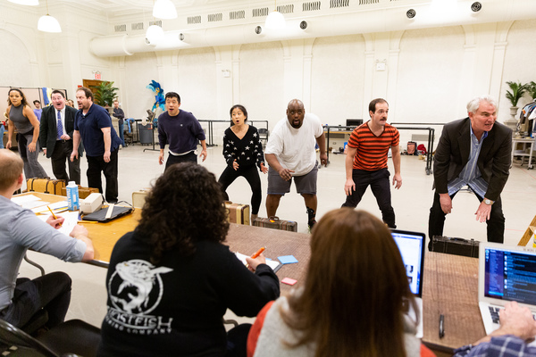 Photo Flash: In Rehearsals for Encores! MACK & MABEL Image