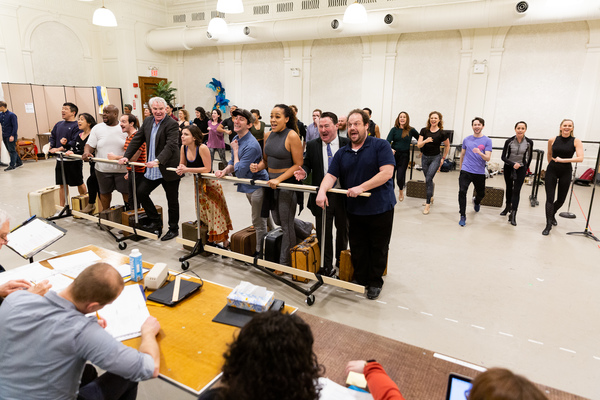 Photo Flash: In Rehearsals for Encores! MACK & MABEL Image