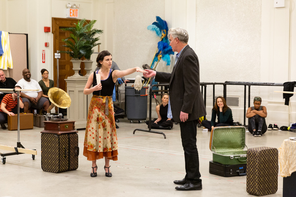 Photo Flash: In Rehearsals for Encores! MACK & MABEL Image