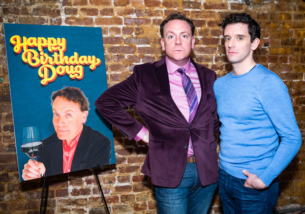 Drew Droege and Michael Urie Photo