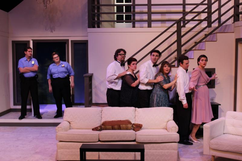 Review: RUMORS Leaves Audience in Stitches at Hat Trick Theatre Image