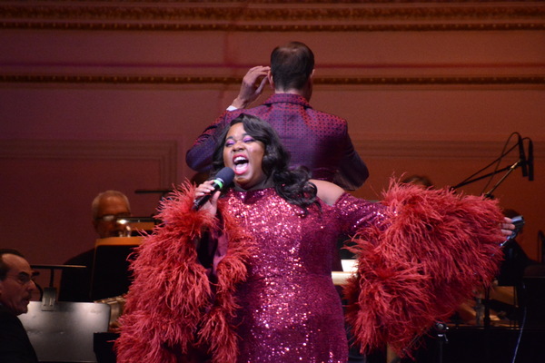 Photo Coverage: Mandy Gonzalez, Carrie Manolakos, and Alex Newell in I'M EVERY WOMAN: DIVAS ON STAGE Image