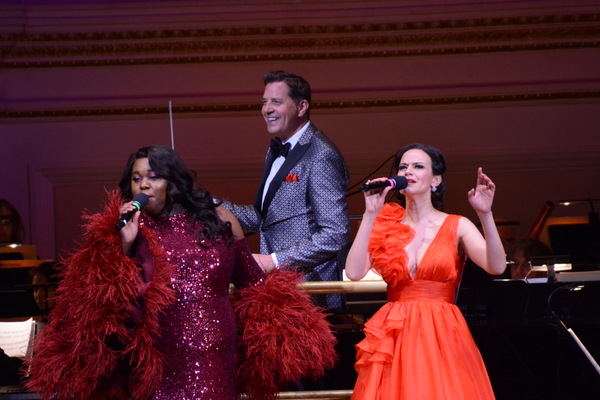 Photo Coverage: Mandy Gonzalez, Carrie Manolakos, and Alex Newell in I'M EVERY WOMAN: DIVAS ON STAGE Image