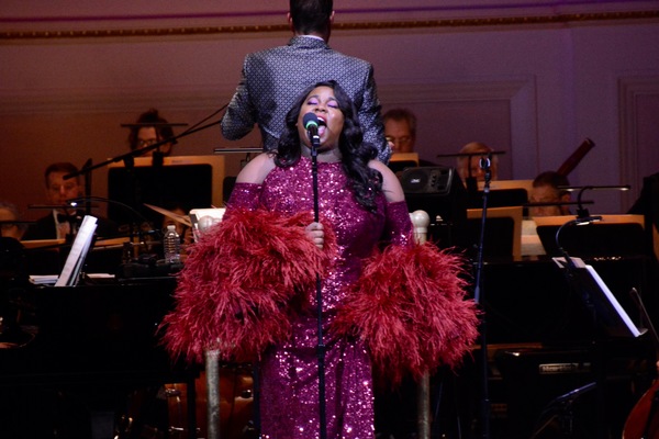 Photo Coverage: Mandy Gonzalez, Carrie Manolakos, and Alex Newell in I'M EVERY WOMAN: DIVAS ON STAGE Image