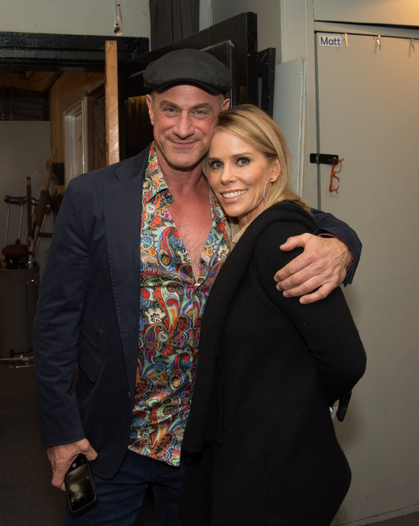Christopher Meloni, Cheryl Hines. Celebrity Autobiography, Groundlings Theatre, West  Photo