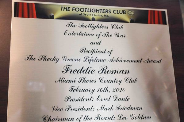Photo Coverage: Catskills On Broadway's Freddie Roman Receives Lifetime Achievement Award at Footlighters 