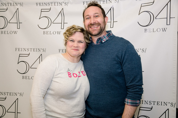 Photo Flash: Theatre Couples Teamed Up For A BROADWAY VALENTINE'S DAY at Feinstein's/54 Below Image