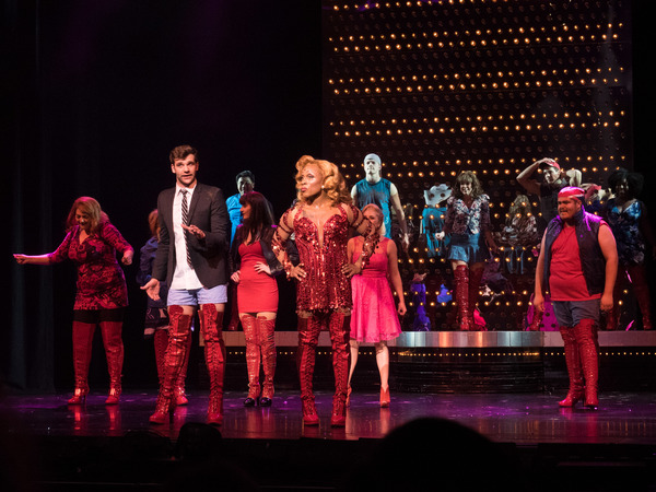 Photo Coverage: Curtain Call And Press Night Of 3D Theatricals' KINKY BOOTS Image