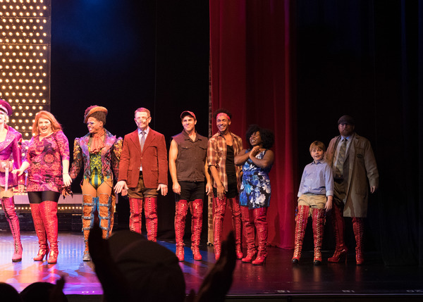 Photo Coverage: Curtain Call And Press Night Of 3D Theatricals' KINKY BOOTS Image