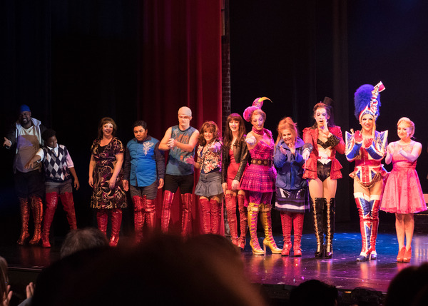 Photo Coverage: Curtain Call And Press Night Of 3D Theatricals' KINKY BOOTS Image