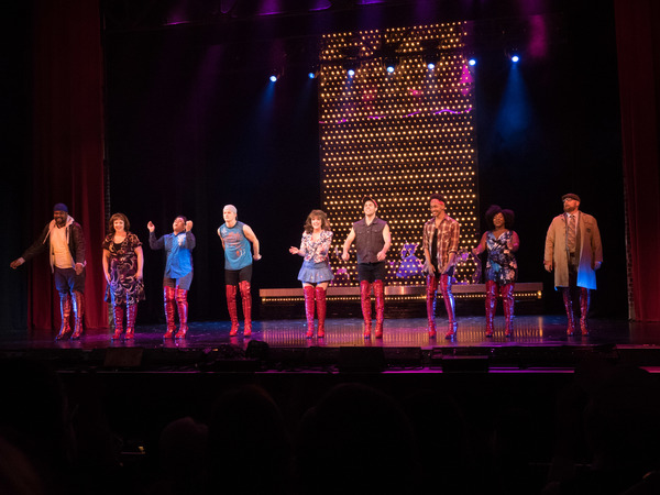 Photo Coverage: Curtain Call And Press Night Of 3D Theatricals' KINKY BOOTS Image