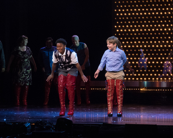 Photo Coverage: Curtain Call And Press Night Of 3D Theatricals' KINKY BOOTS Image