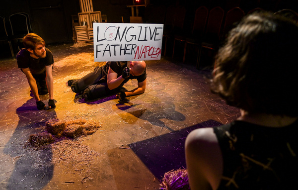 William Ketter, Laura Clare Browne and Brandon Walker in The Seeing Place Theater''s  Photo