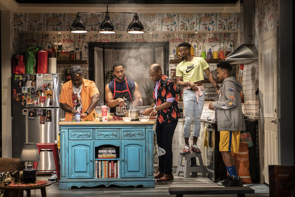 Photo Flash: Take a Look at Signature Theatre's THE HOT WING KING Image