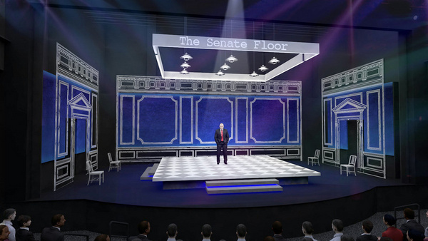 Photo Flash: Sneak Peek At Set Designs For Joe DiPietro's CONSCIENCE at George Street Playhouse Image
