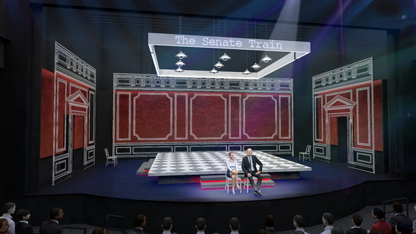 Photo Flash: Sneak Peek At Set Designs For Joe DiPietro's CONSCIENCE at George Street Playhouse Image