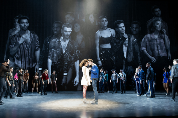 Shereen Pimentel, Isaac Powell, and the cast of WEST SIDE STORY Photo