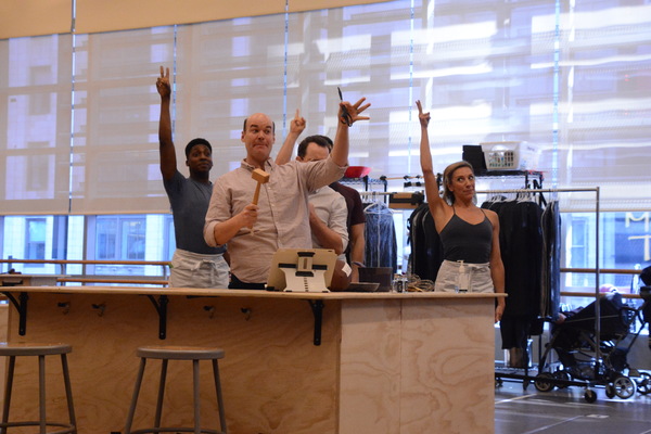 Photo Coverage: The Cast of MRS. DOUBTFIRE Meets the Press Image