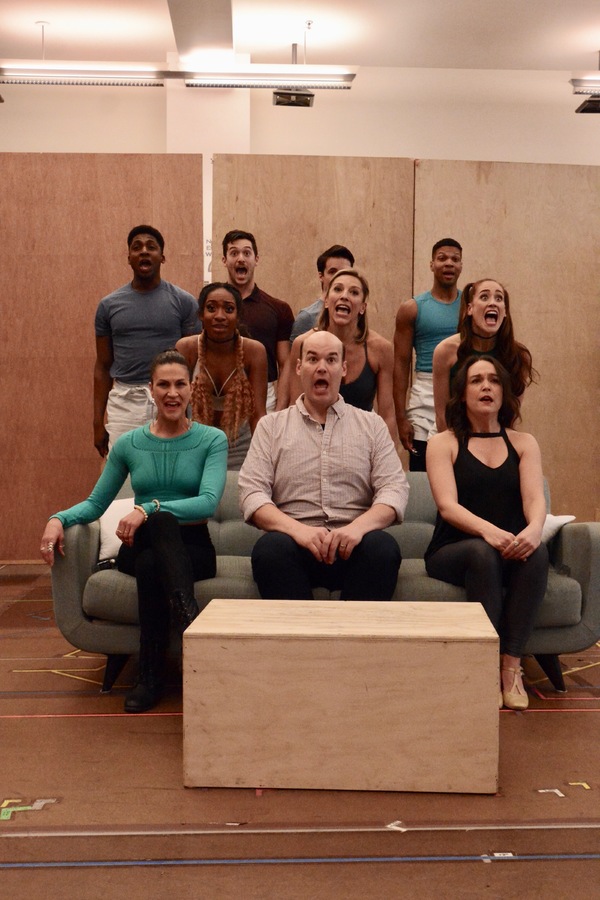 Photo Coverage: The Cast of MRS. DOUBTFIRE Meets the Press Image